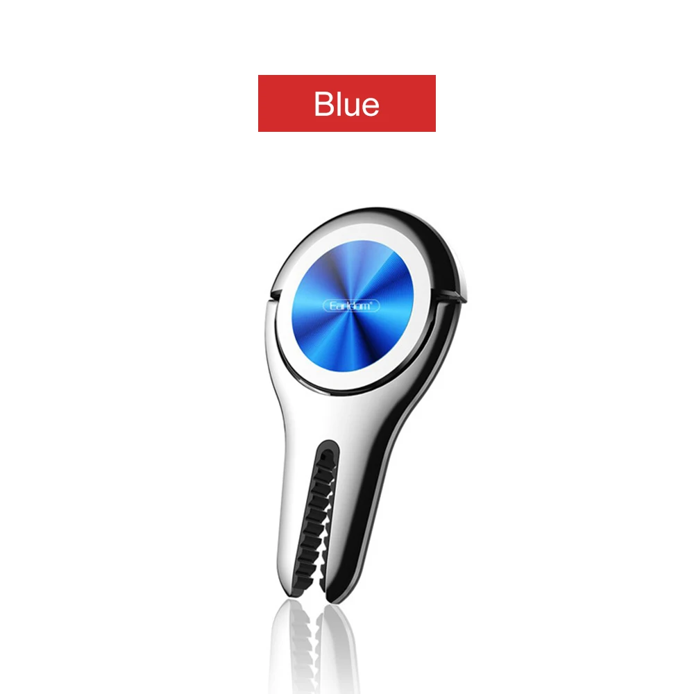 AOSHIKE магнитный автомобильный держатель для телефона, держатель для мобильного телефона, металлический автомобильный держатель Navigato gps, инструменты для стайлинга автомобиля, кронштейн для ленивых - Цвет: Blue