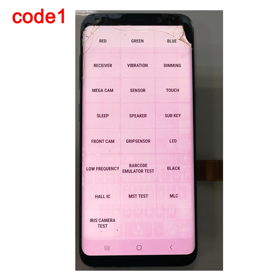 JPFix 5," Super AMOLED lcd для samsung Galaxy S8 G950F кодирующий преобразователь сенсорного экрана в сборе Стекло сломанная практика использования с рамкой