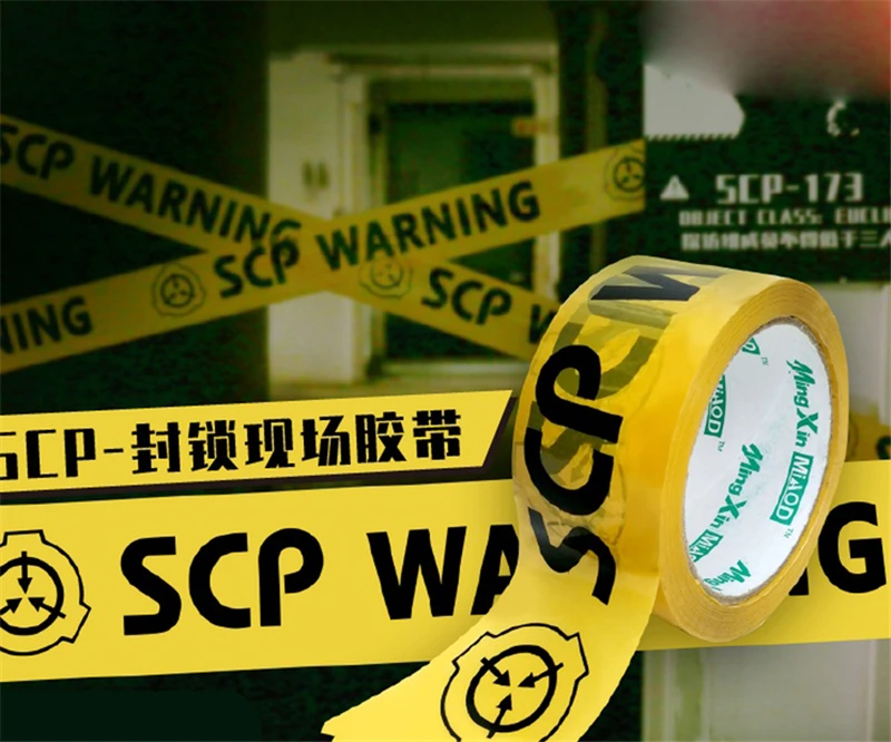 DIY опора косплей SCP специальные процедуры удержания основа маскирующая лента клейкая пластырь аксессуары для девочек и мальчиков