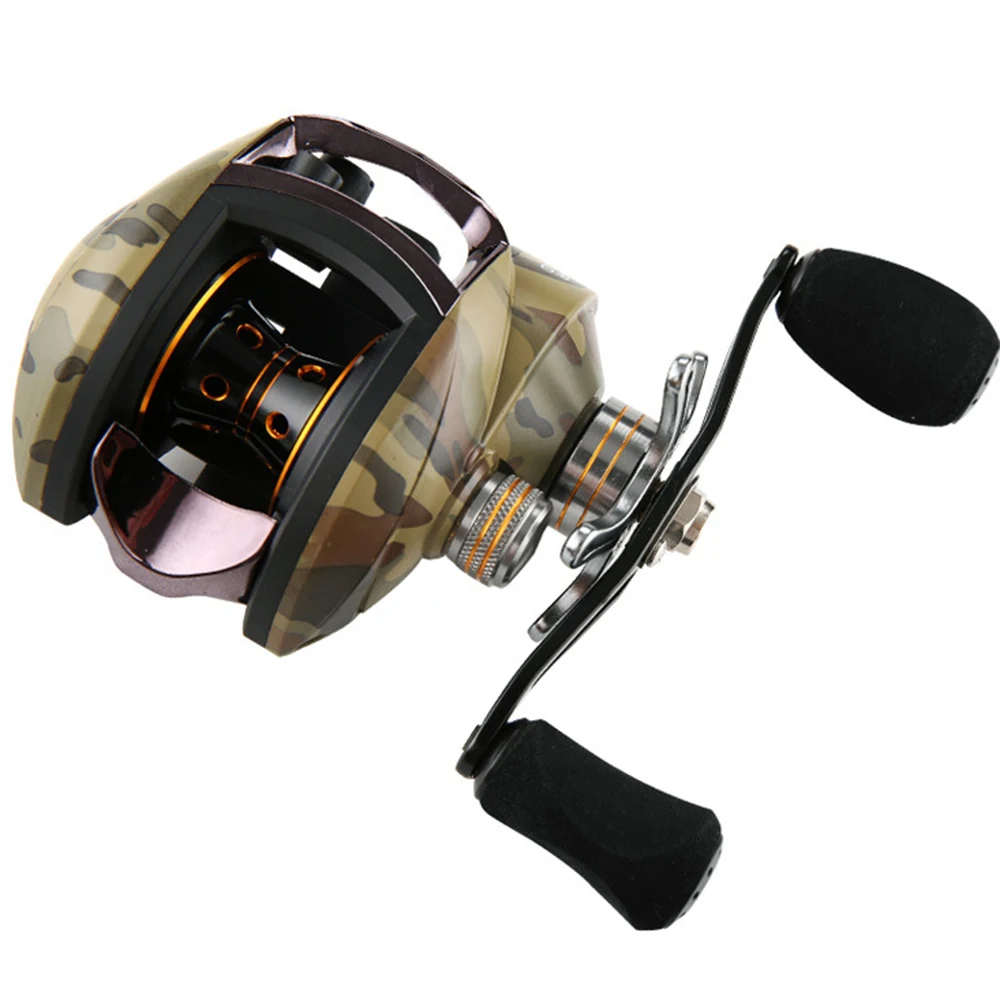 

Practical Aluminum Alloy 12+1BB Sea Fishing Spool Gear Fishing Wheel Dripping Wheel Metal Road Fishing Reel