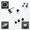 kitchen liquid soap dispenser, black  ABS plastic sink, built-in fluid pump, bathroom extension / dispenser 3