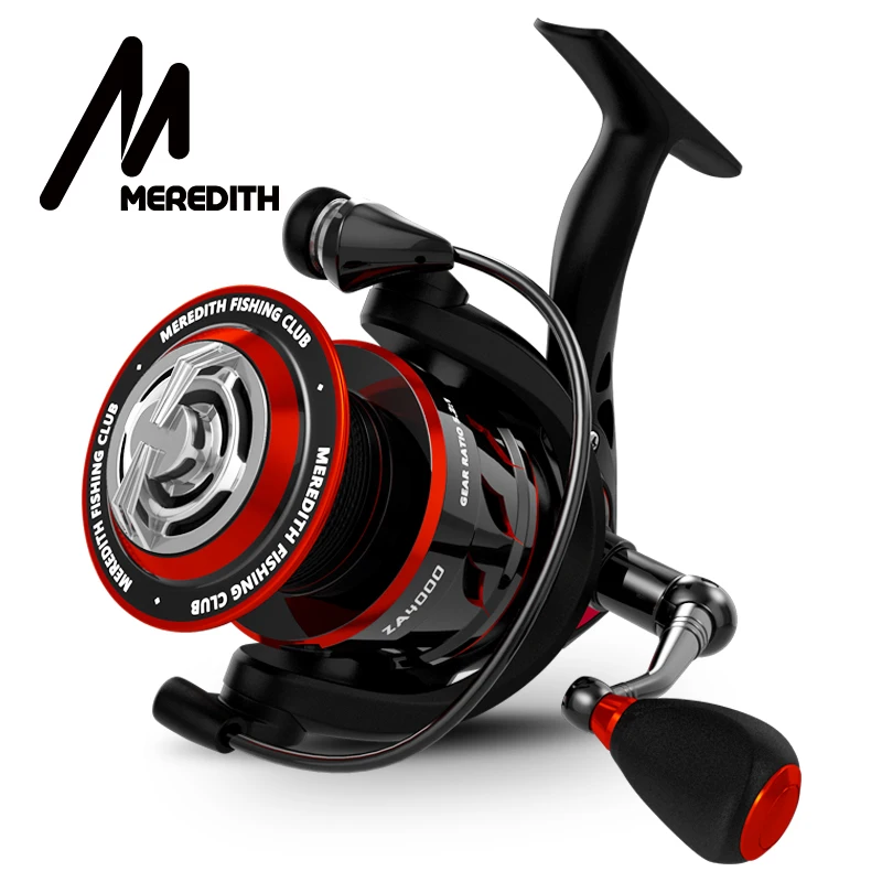 MEREDITH ZA Freshwater Fishing Reel Carbon Fiber Drag Spinning Reel Max Drag 11KG Reel Fishing Accessories 2000-4000 Series