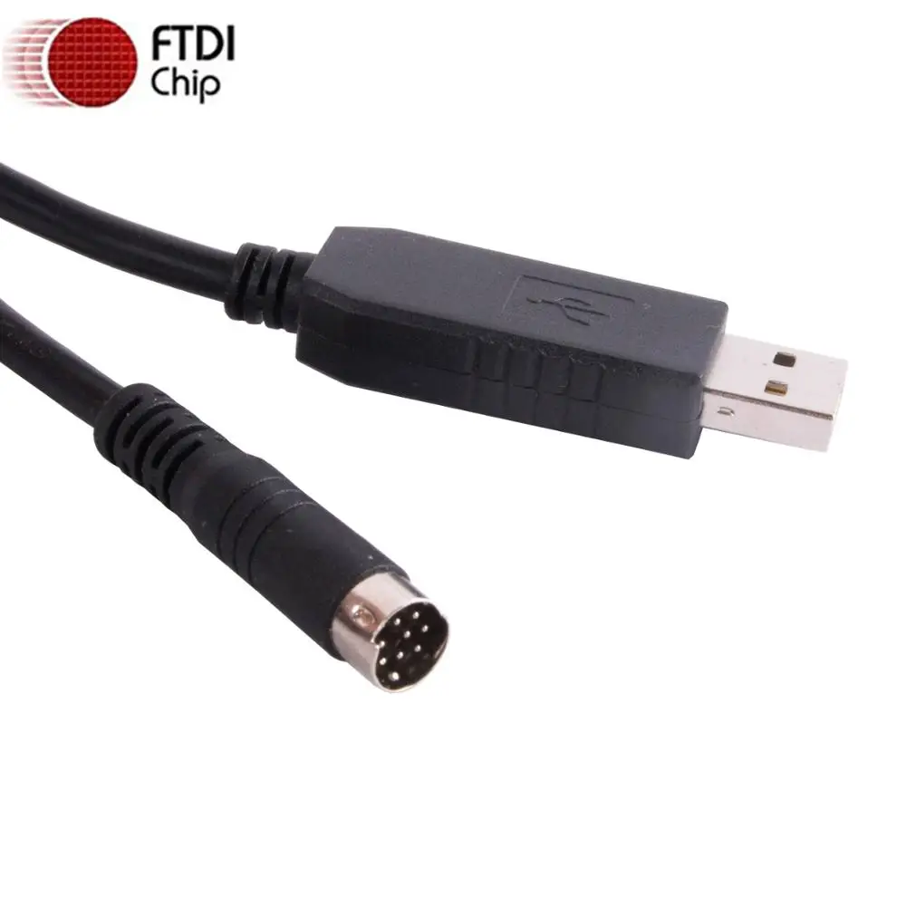 Amazon.com: RIKYJIC USB to Mini DIN MD8 8-Pin Round Head