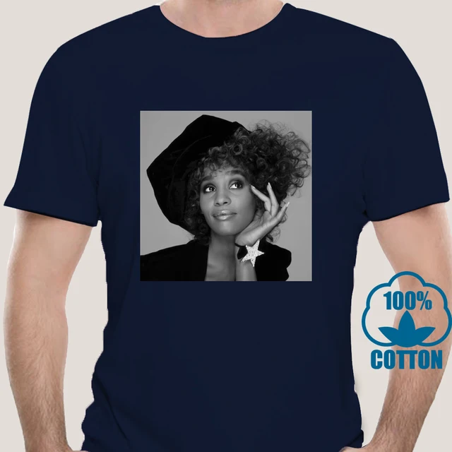 3689D Whitney Houston Music T Shirt 