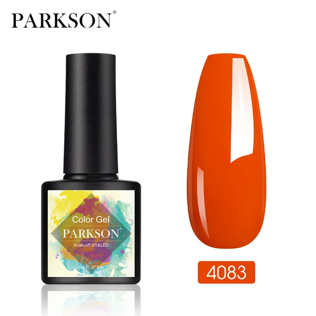 Parkson No Wipe Top Coat Base Coat Nail Gel polish Design Enhancer Varnish Semi Permanent Soak Off UV LED Nail Art Tool 4083