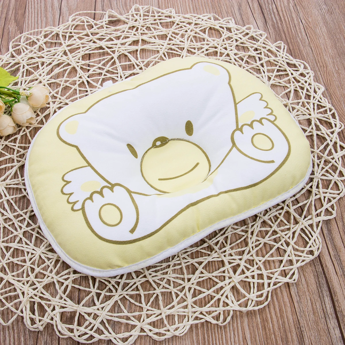 Мягкая подушка для младенца анти плоский синдром головы для детская кроватка кровать подушки для поддержки шеи