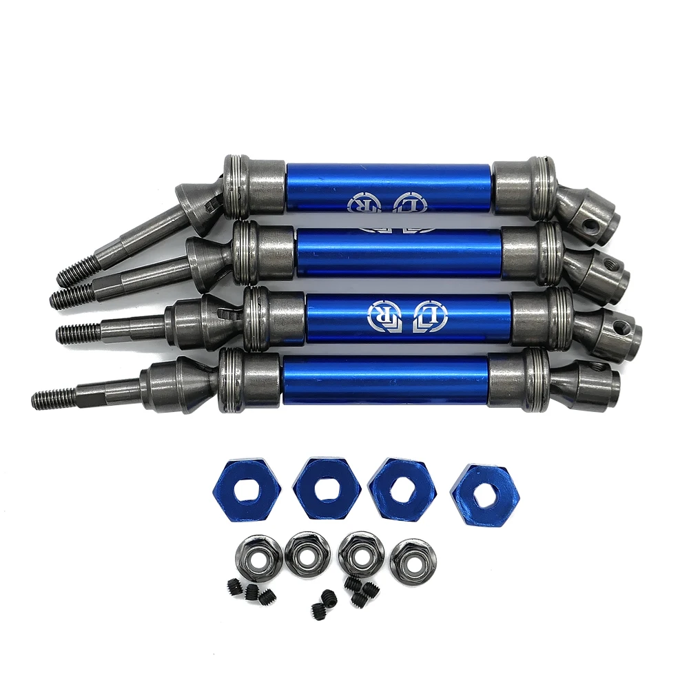 4 шт. #45 стальной передний/задний приводной вал Cvd для 6851R 6851X 6852R 6852X Traxxas 1/10 Stampede 4x4 VXL