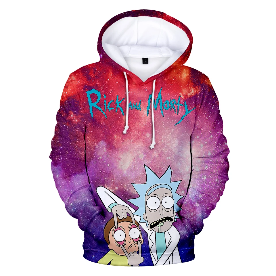  Rick and morty New 3D hoodies Sweatshirts Women/Men Fashion Streetwear Hoodies Trendy Clothes Kid s