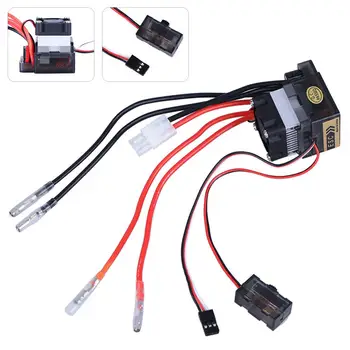 

Portable easy use Double Way 320A ESC Brush Motor Speed Controller with Fan for RC Car Boat Model High frequency drive system