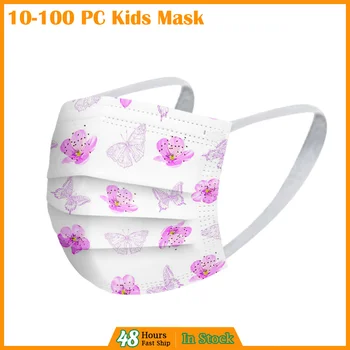 

50 pcs chidren adult mascarillas Disposable Safety Air Fog Printed Soft Non-woven Masks3-Layer earloop mascarillas con diseño