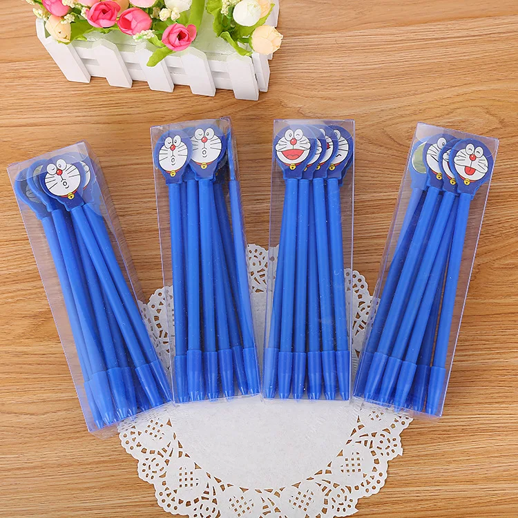 1 styucke kreactive niedlichen мультяшная плата Тинкер катзе нейтральный stift Doraemon Schuler schwarz stifte