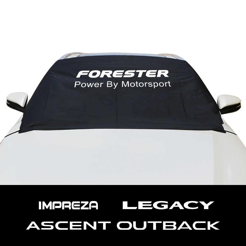 Автомобильные зимние солнцезащитные чехлы на лобовое стекло для Subaru Ascent BRZ Forester
