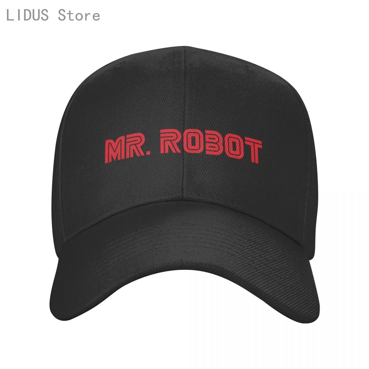 Snack lend Editor Fashion hats Fashion Mr. Robot Printing baseball cap Men and women Summer  Caps New Youth sun hat|Men's Visors| - AliExpress