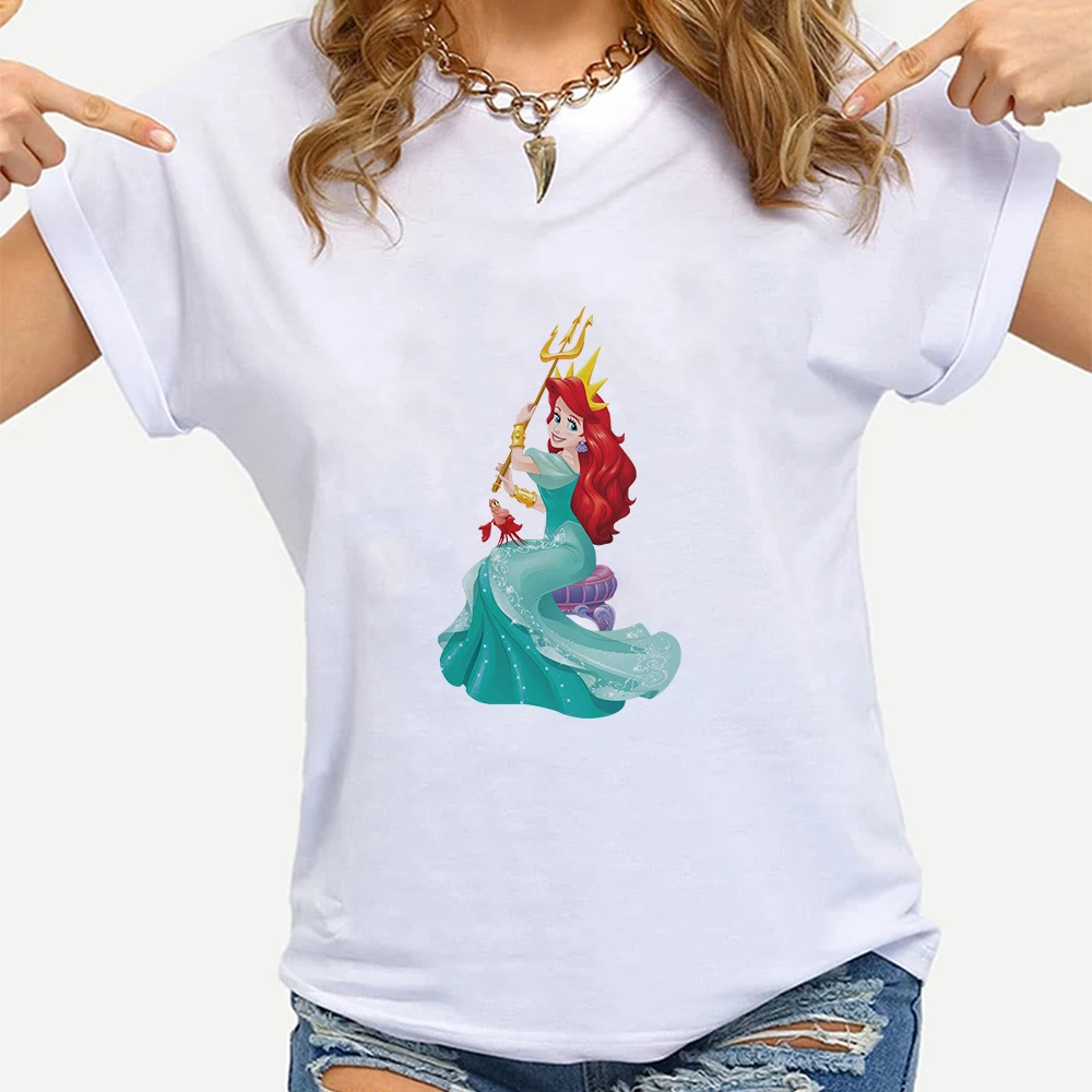 La Sirenetta Disney T Shirt Donna Moda Principessa Ariel Stampa Estetica Abiti Donna Manica Corta T Shirt Urbana Elegante Magliette Aliexpress La Sirenetta Disney T Shirt Donna Moda Principessa Ariel Stampa Estetica Abiti Donna Manica Corta T Shirt Urbana Elegante Magliette Aliexpress