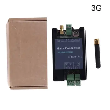 

G202 GSM 3G Smart Gate Opener Wireless Automatic Door Receiver Free Call Remote Relay Switch for Light/Lamp/LED Timer Switch