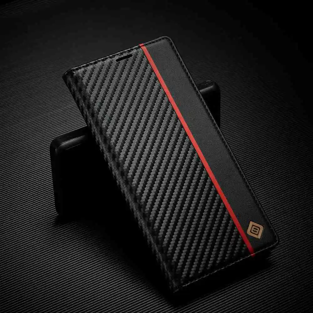 Magnetic Case for Samsung Galaxy S8 S9 S10 S20 S21 S22 Plus Ultra S20FE S21FE Wallet Case PU Leather Classic Flip Cover