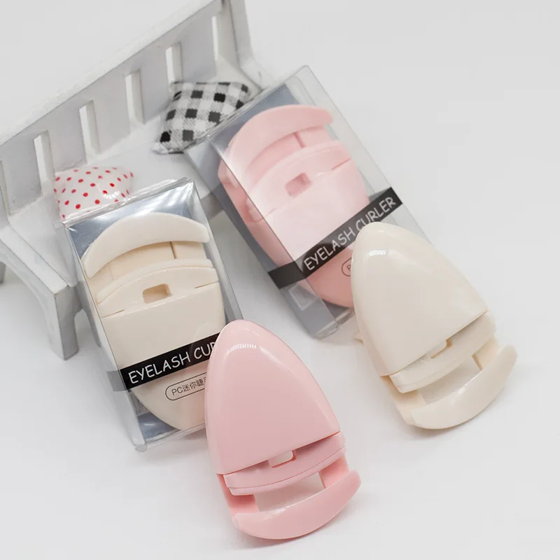

Portable Eyelash Curler Plastic Eyelashes Curler Pocket Mini Cute Travel Eye Lashes Curl Tool Compact Eye Lash Curling