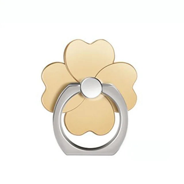 Gold Flower Кольцо на палец, подставка для мобильного телефона, смартфона, держатель для IPhone XS, huawei, samsung, сотовый смарт, Круглый держатель для телефона, автомобильный держатель, подставка - Цвет: Gold Flower
