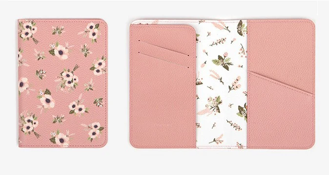 C-Card Bag SEREQI Обложка для паспорта милые маленькие животные и Plantstravel ID держатель зажим для паспорта короткий набор для паспорта держатель чехол для паспорта - Цвет: C-Card Bag
