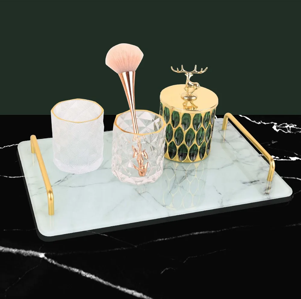 Nordic Glass Storage Jar With Lid Gold Diamond Spices Candy Jewelry Coffee Can Kitchen Organizer 1 – Pcs