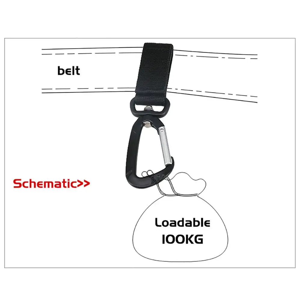 Наружная Пряжка из нержавеющей стали рыболовный ремень висячая крепкая