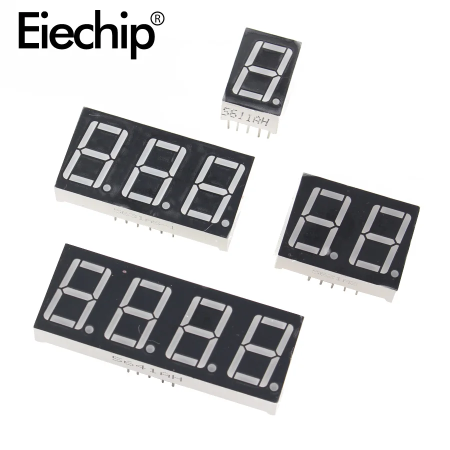 Pantalla LED de 7 segmentos 10 un 0.36 pulgadas 1-Bit Luz Verde CC 1 dígitos bloque de carácter Pantalla LED de 7 segmentos 10 un 0.36 pulgadas 1-Bit Luz Verde CC 1 dígitos bloque de carácter