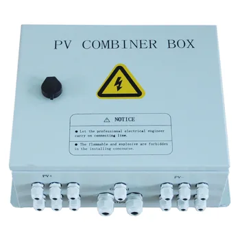 

Photovoltaic solar array combiner box for solar panel 5 in 1 out 500dc