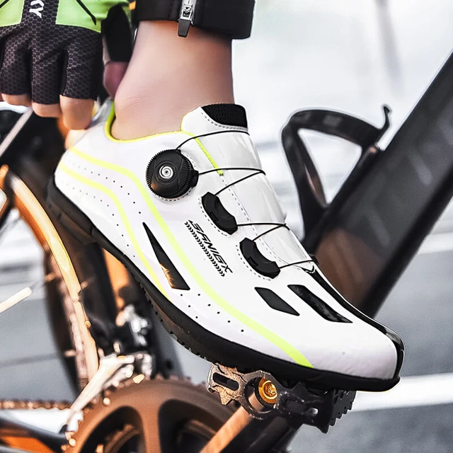 Zapatillas de ciclismo, calzado para bicicleta carretera y MTB