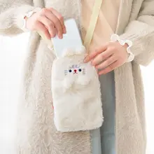 Bentoy Milkjoy, сумки-мессенджеры для девочек с кроликом, милая плюшевая сумка на плечо, сумки для телефона, корейские женские сумки через плечо, сумки для карт, ежедневная дорожная сумка