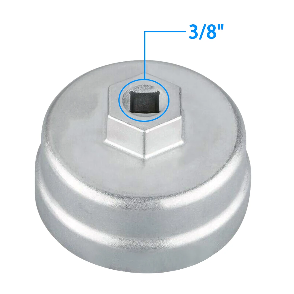 Масляный фильтр крышка гаечный ключ чашка гнездо инструмент для удаления Toyota Lexus 65 мм 14 флейт