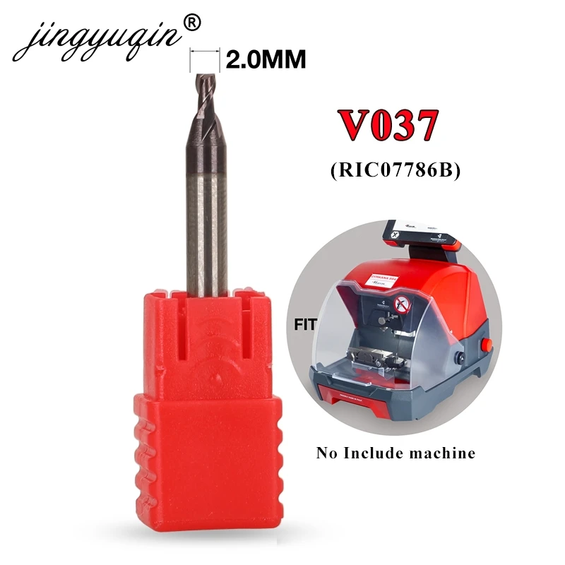 Jingyuqin 2.0Mm Cutter V037(Ric07786B) Per Keyline Ninja Keyline Vortex Ninja Vortex Keyline Gym Kana994 Keyline Versa Key Machine