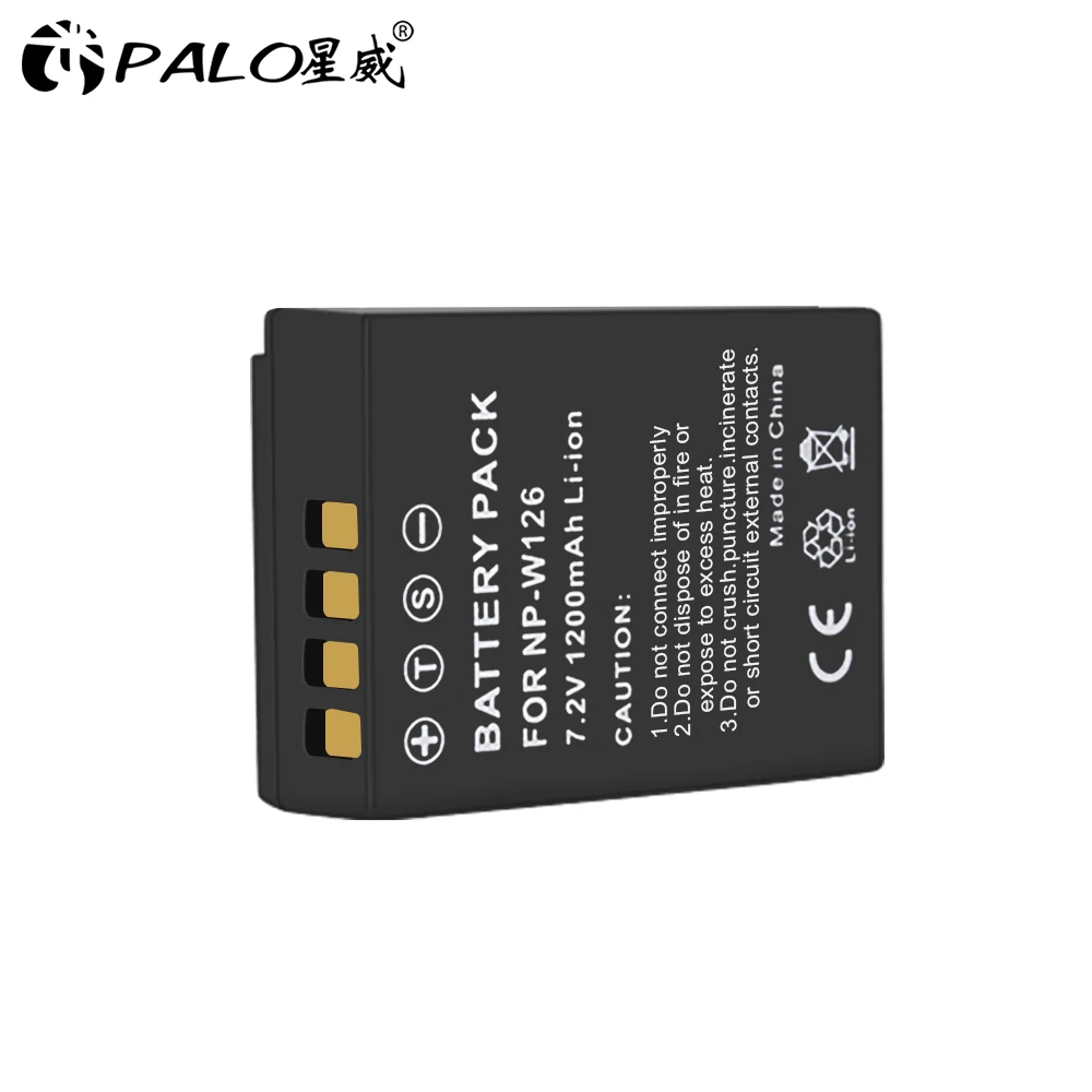 Комплект из 2 предметов NP W126 W126S Камера аккумулятор и двойной Зарядное устройство