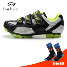Tiebao Мужская велосипедная обувь sapatilha Ciclismo Mtb chaussure vtt сетчатый верх дышащий горный велосипед SPD спортивная обувь суперзвезды
