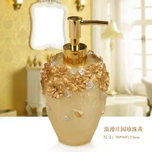 Европейский отель жидкость для мытья рук Бутылка, креативный салон красоты гель для душа прессования и розлива бутылки для воды