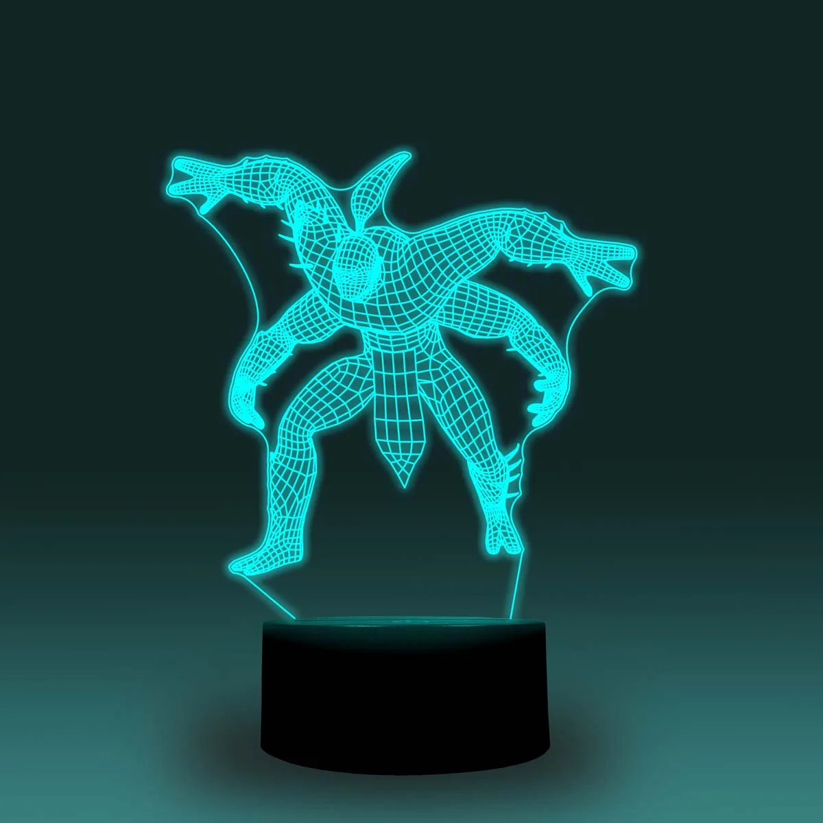 NiteApps 3D Дракон замок ночник настольная лампа Иллюзия украшение лампа подарок на день рождения приложение/сенсорное управление