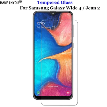 Перейти на Алиэкспресс и купить Для Samsung Galaxy Wide 4 Wide4 закаленное стекло 9H 2.5D Премиум Защитная пленка для экрана для Samsung Galaxy Jean 2 Jean2