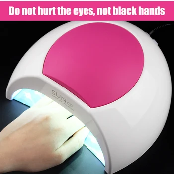 

Manicure Genuine SUN2C Hot Lamp led uv Lamp Nail Polish Glue Dryer Heating Lamp 48W Manicure Light Treatment Device