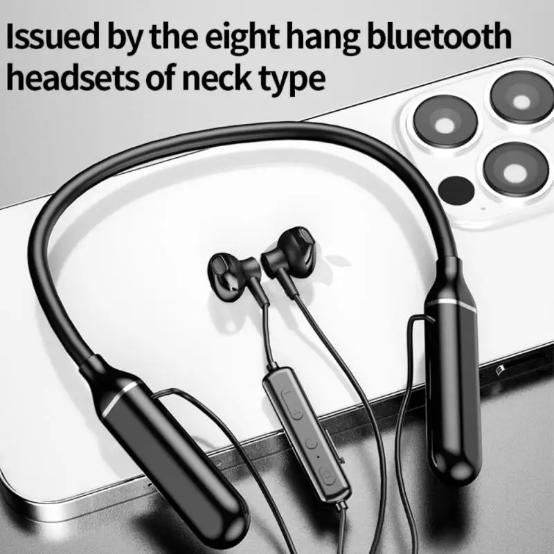 Новый стиль подвесная Спортивная Беспроводная Bluetooth-гарнитура наушники