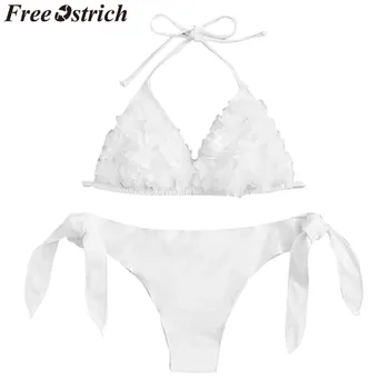 

Free Ostrich Underwear Women Sexy Lingerie Set Halter Lace Bra Thong Lace Panties Biquini 2020 Underwear Women Bra And Panty Set