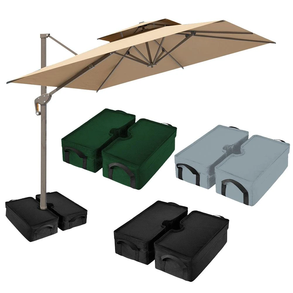 Square Parasol Weight Sand Bag For Outdoor Patio Sunshade Parasol Umbrella Base Base Beach Fishing Camping Umbrella Props Parts Accessories Aliexpress