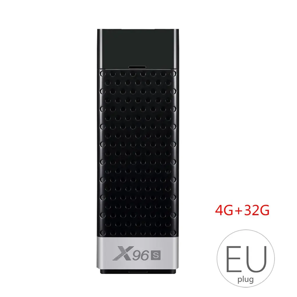 X96S Smart 4K Android 8,1 ТВ приставка Amlogic S905Y2 DDR4 4 ГБ ОЗУ 32 Гб ПЗУ ТВ-карта 5G WiFi HD Смарт-медиаплеер - Цвет: 4G plus 32G  EU plug