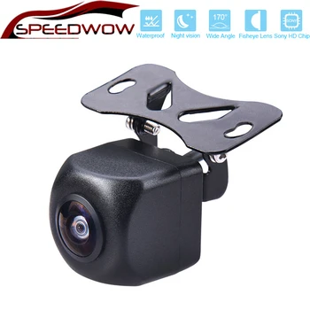 

SPEEDWOW 170 Degree Angle HD Auto Rear HD Night Vision Car Rear View Camera Car Back Reverse Camera Fish Eyes Night Vision