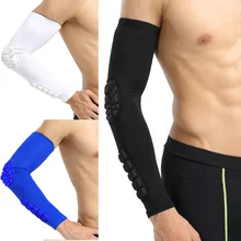 Спортивный двойной дизайн для предотвращения столкновений, спортивные налокотники, нарукавники, нарукавники