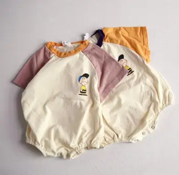 

2020 Cheap cotton Baby romper Short Sleeve baby clothing One Piece Summer Unisex Baby Clothes girl and boy jumpsuits