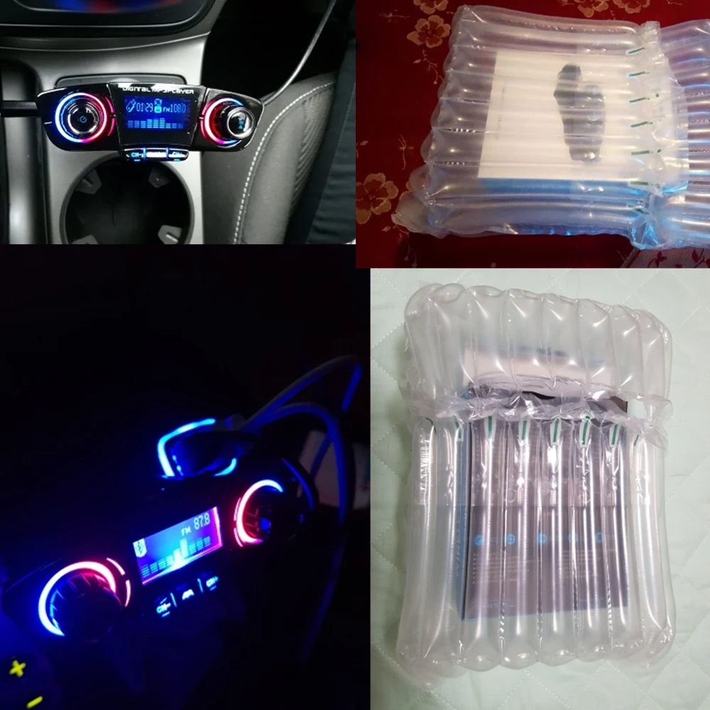 FM Transmitter Aux Modulator Bluetooth