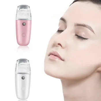 

30ML Handheld USB Steamed Face Milk Oil Small Rechargable Water Meter Ultrasonic Humidifier Charging Portable Facial Care Tools