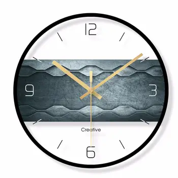 

Glass wall clock cartoon wall clock family wall clock Nordic decoration fashion wall clock children's room decoration clock