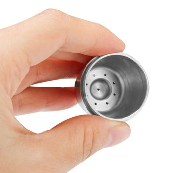 

Powder Hammer Refillable Reusable Stainless Steel Coffee Capsule Health & Safety Refillable Capsule Crema Espresso Reusable Refi