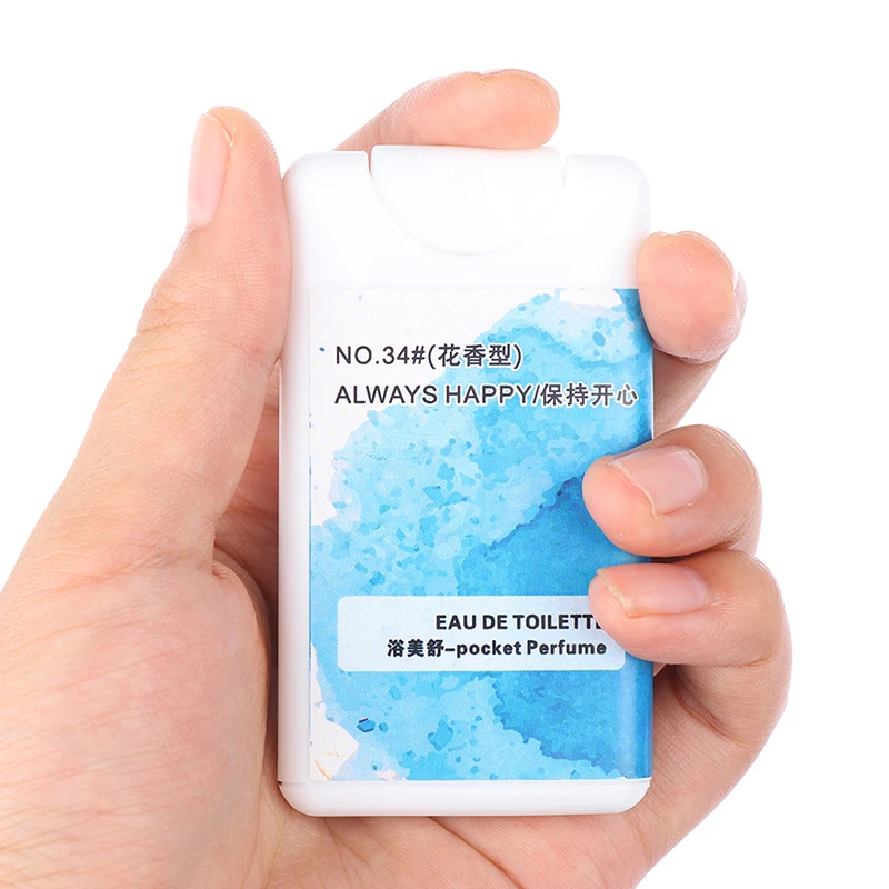 Portable Pocket Perfume Lasting Fragrance For Women Men Perfume Flower Flavor Deodorization Body Spray