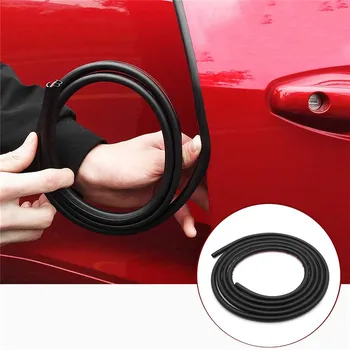 

car accessories Car Door Seal Strip Rubber Seals Sticker Weatherstrip Interior Accessories 16x16mm уплотнитель двери авто